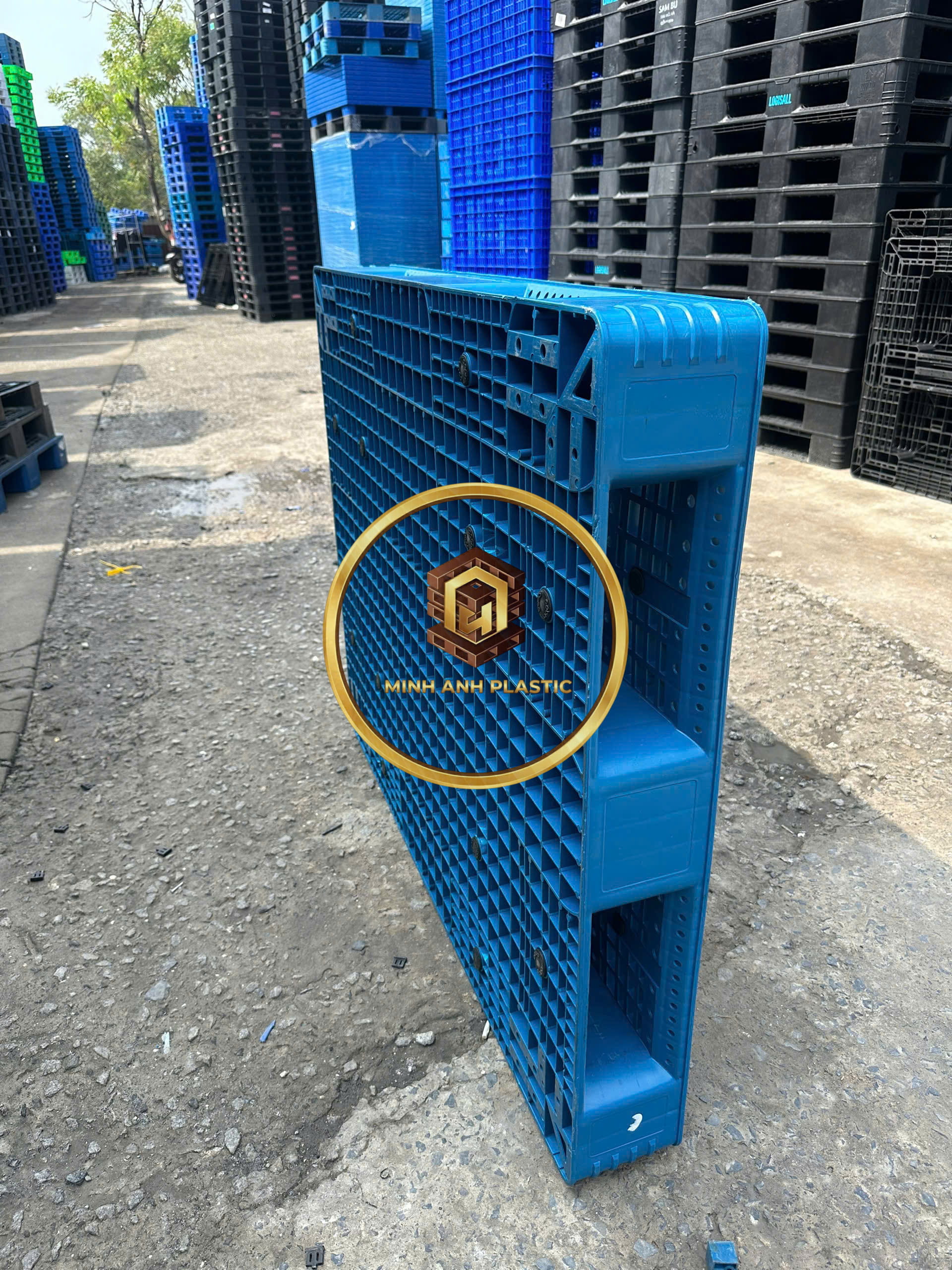 pallet nhựa mới kê hàng