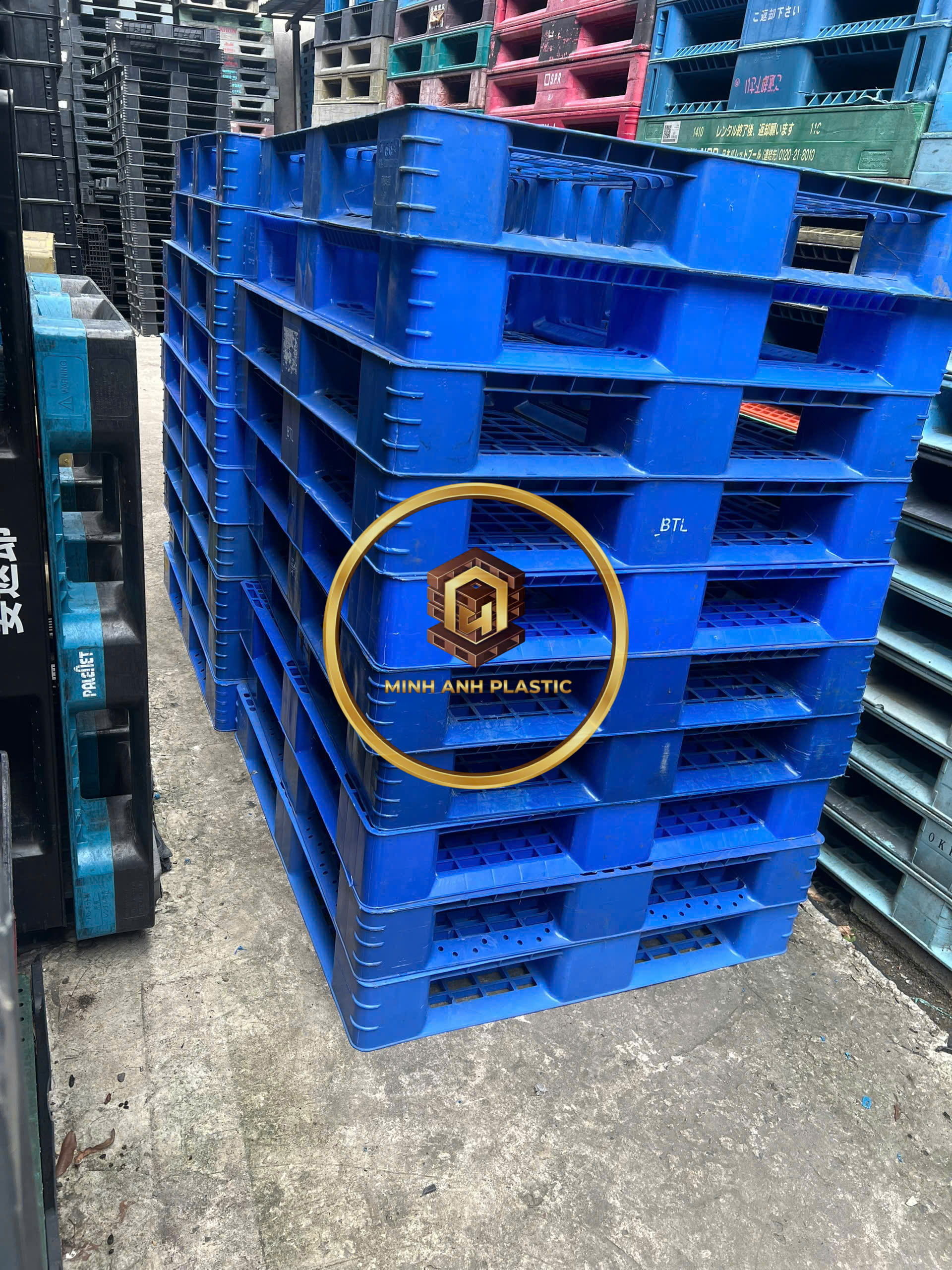 pallet nhựa ngành dược phẩm