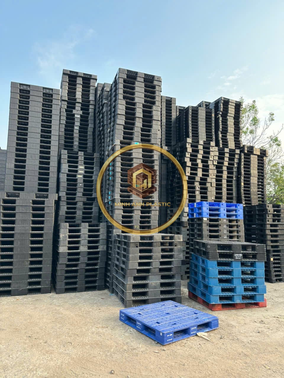 pallet nhựa tải trọng nặng